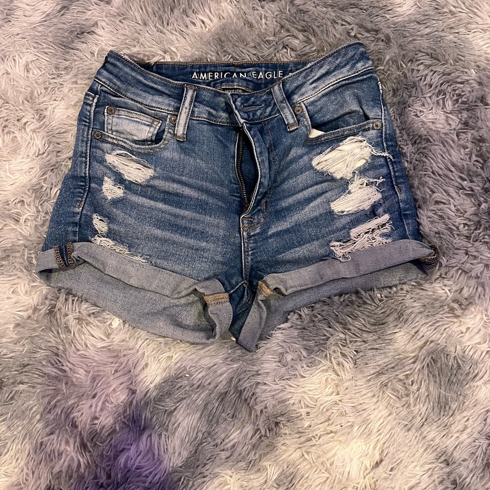 American Eagle high rise shorts